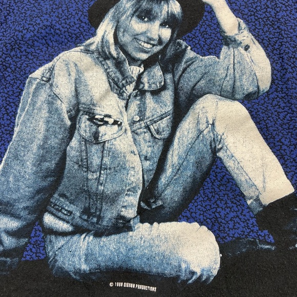 Vintage 1988 Debbie Gibson single stitch T-shirt women’s small USA Made - Picture 2 of 5